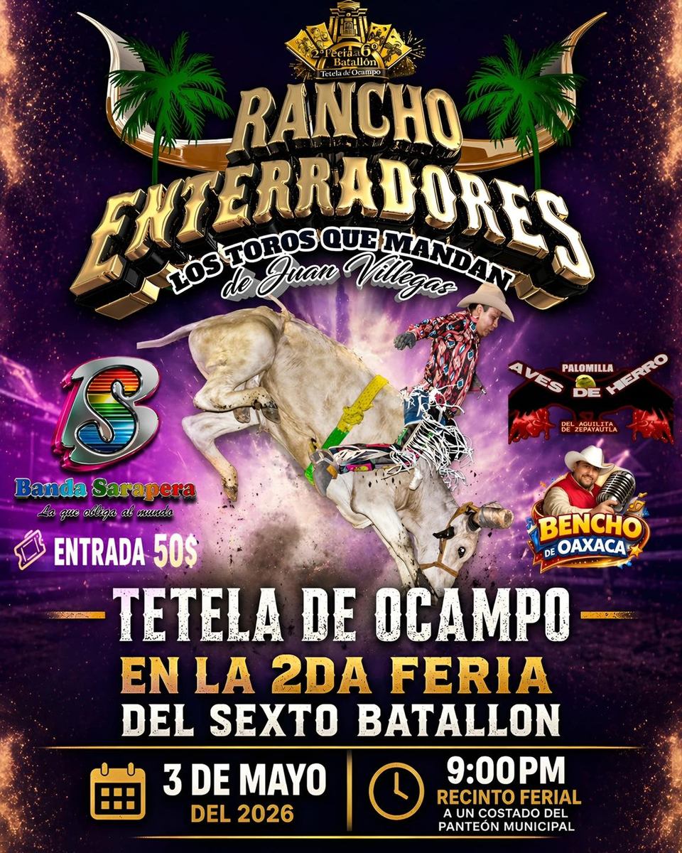 Rancho Enterradores en Tetela de Ocampo