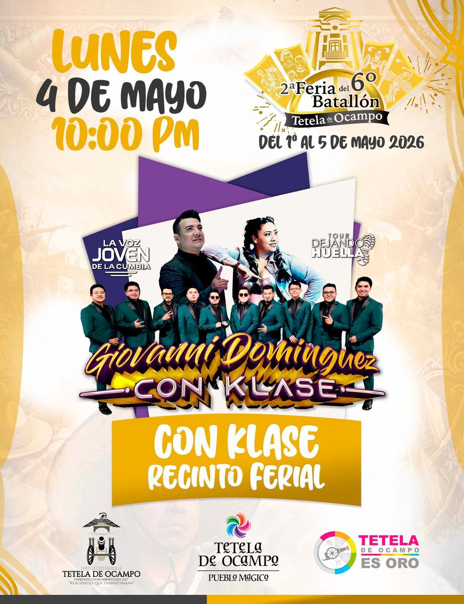 Este lunes 4 de mayo a las 10:00 PM, prepárate para vivir una noche espectacular con todo el ritmo y...