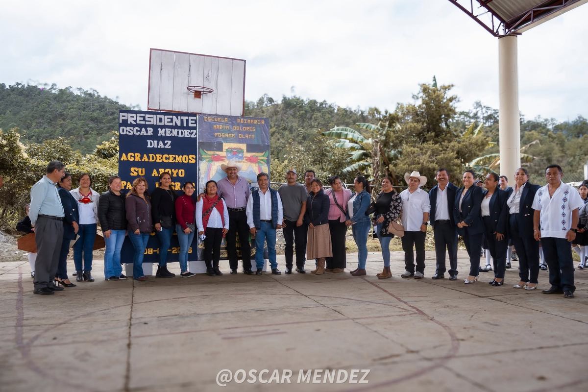 Inauguran rehabilitación de techado en la Escuela Primaria María Dolores Posada Olayo