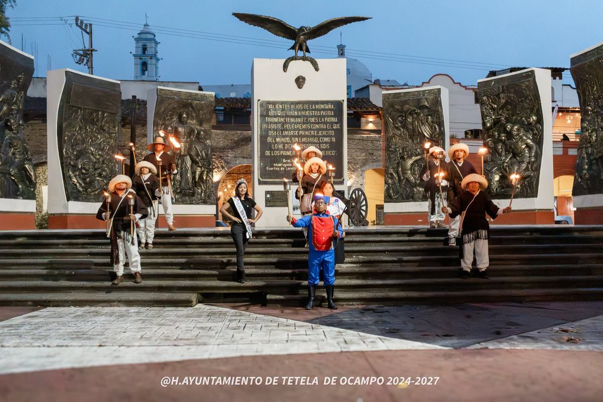 Conmemoración del CLXI Aniversario de la Toma de Tetela de Ocampo
